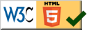 logo W3C HTML5